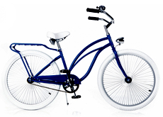 26"lady beach cruiser bicycle
